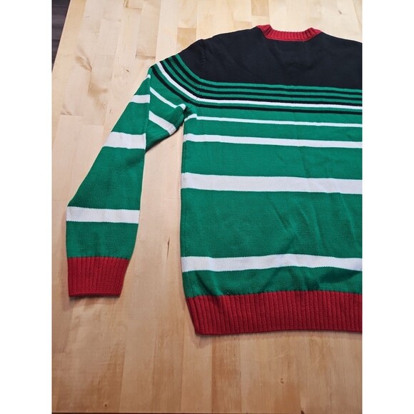 Ho Ho Hike Football Santa Ugly Christmas Sweater Unisex Size Small - Picture 15 of 16